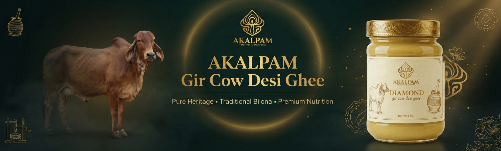 Akalpam Desi Ghee Banner