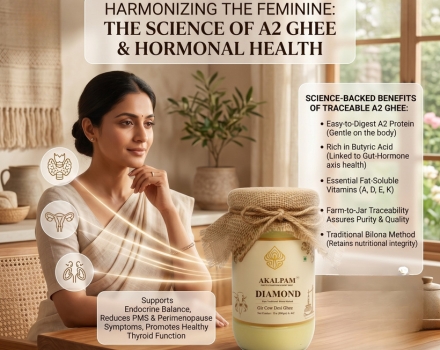 Ghee for Hormonal Imbalance in Women: Science-Backed Benefits of Traceable A2 Ghee