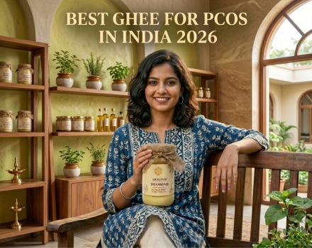 Best Ghee for PCOS in India 2026: How AKALPAM Bilona Gir Cow Ghee Balances Hormones Naturally