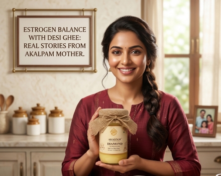 Estrogen Balance with Desi Ghee: Real Stories from AKALPAM Mothers