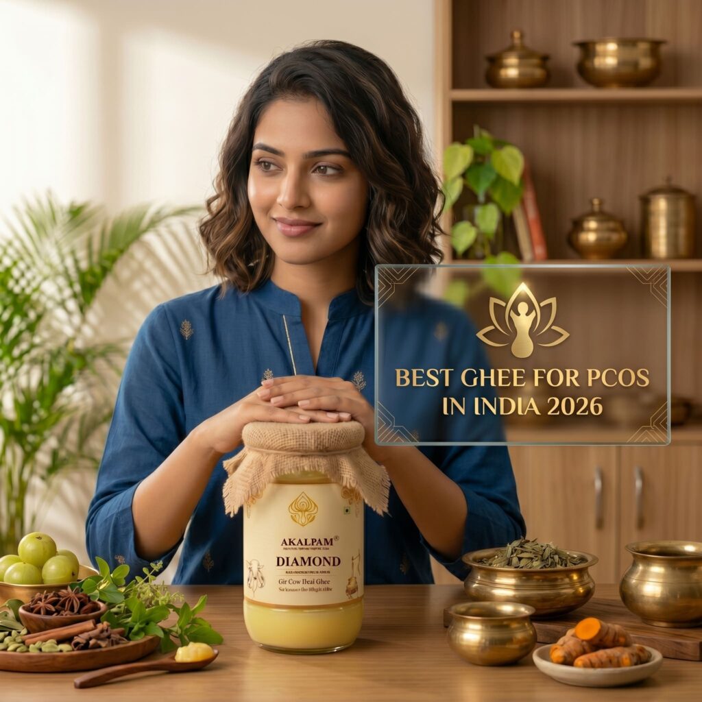Best Ghee for PCOS in India 2026: How AKALPAM Bilona Gir Cow Ghee Balances Hormones Naturally