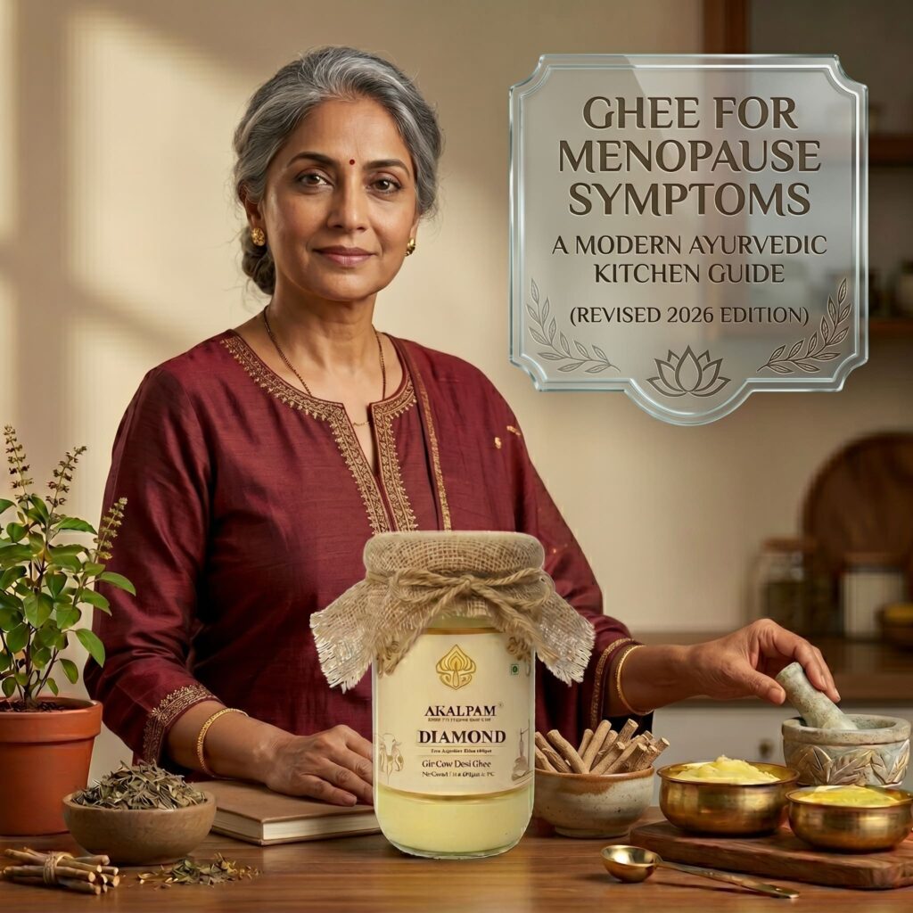 Ghee for Menopause Symptoms: Natural Relief with Bilona Method