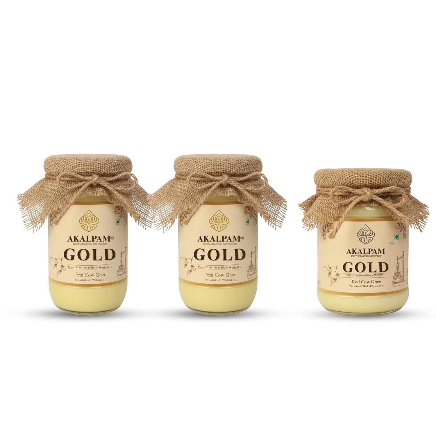 Gold Desi Cow Ghee2500ML