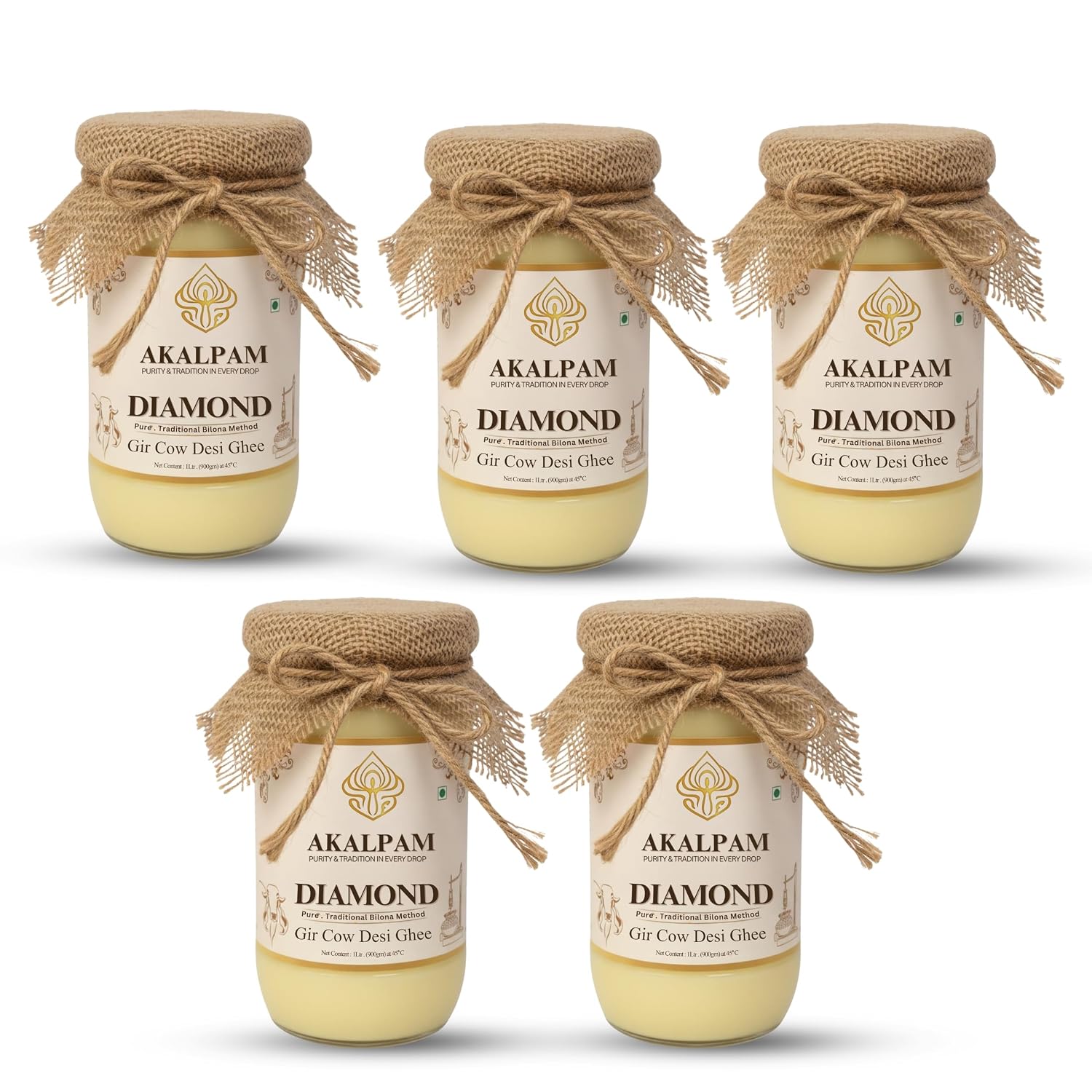 Diamond Gir Cow Ghee (5L)